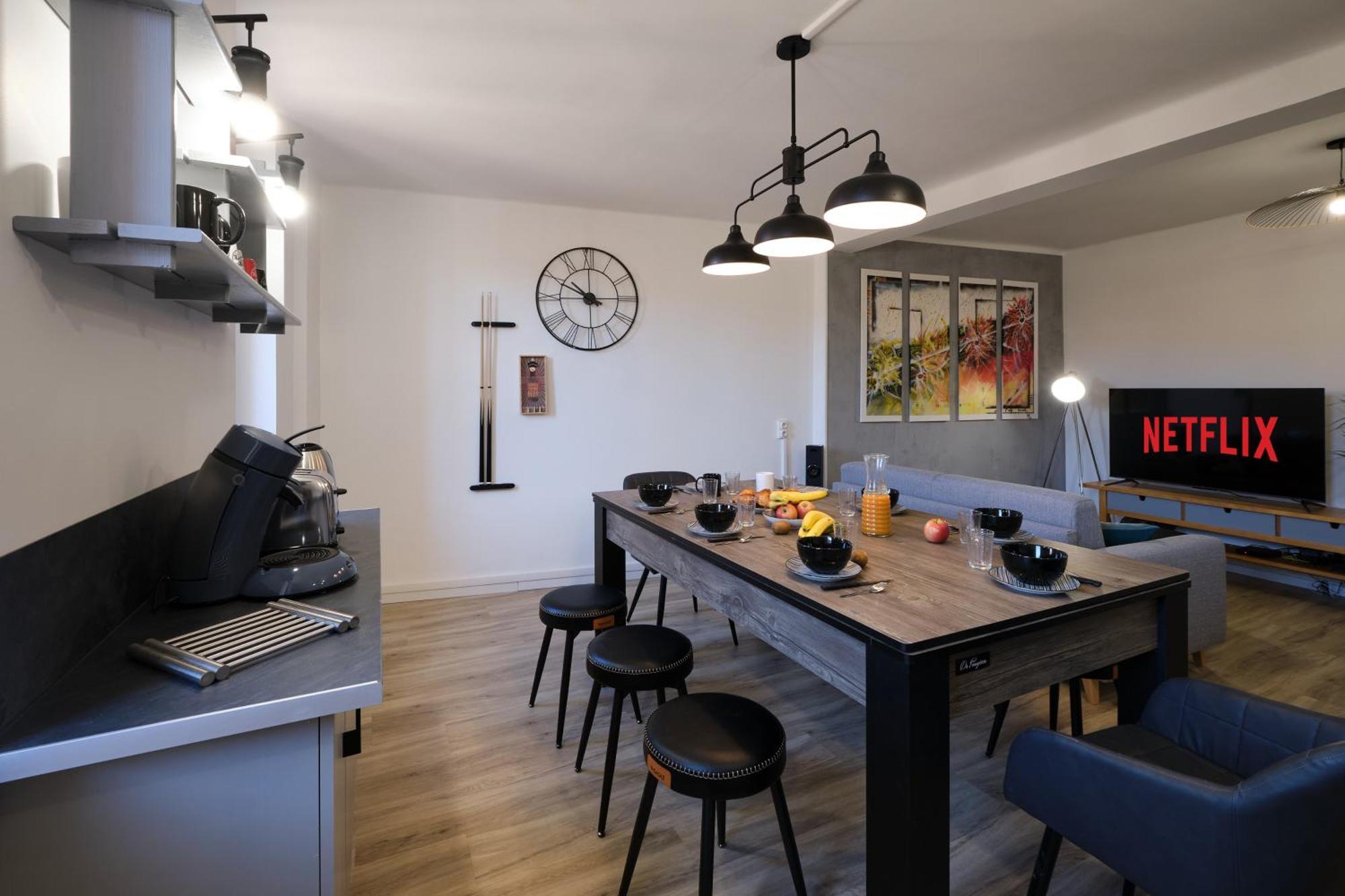 Magnifique*T4*Centre Ville*Wifi*Billard*Netflix* Limoux Bagian luar foto