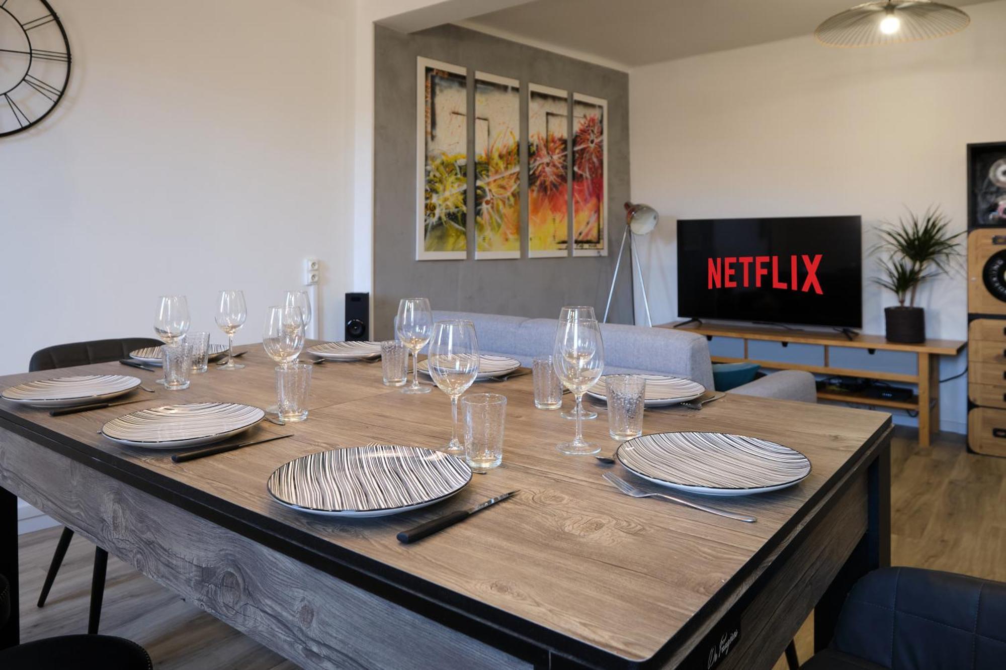 Magnifique*T4*Centre Ville*Wifi*Billard*Netflix* Limoux Bagian luar foto